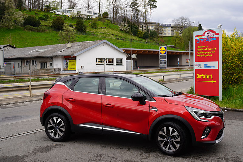 einfache Anfahrt zum Carwashpark Adliswil