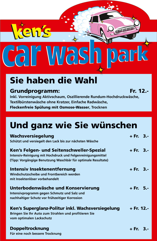 carwashpark adliswil programme